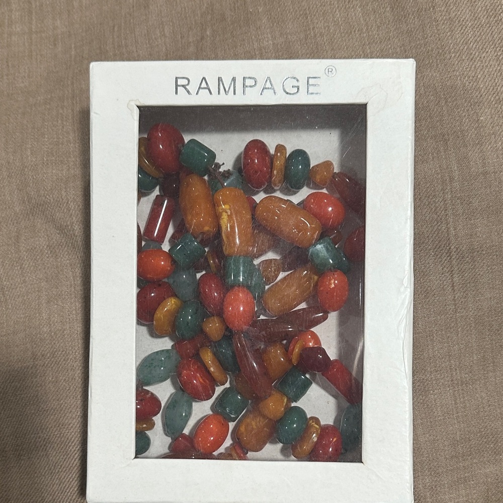 Rampage Multicolor Beaded Long Necklace